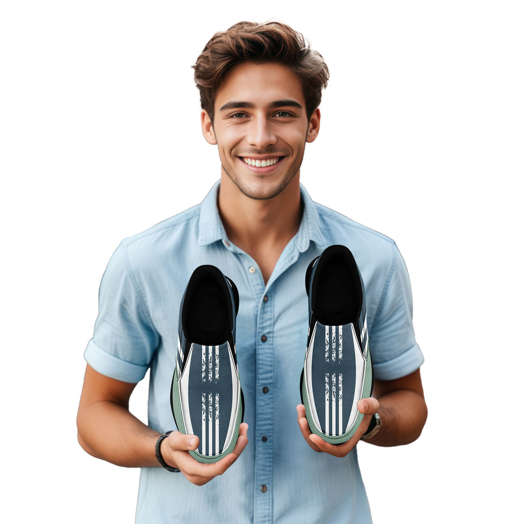 Custom Corporate Sneakers Slip On Shoes Personalized Corporate Shoes FN067-E023045-3