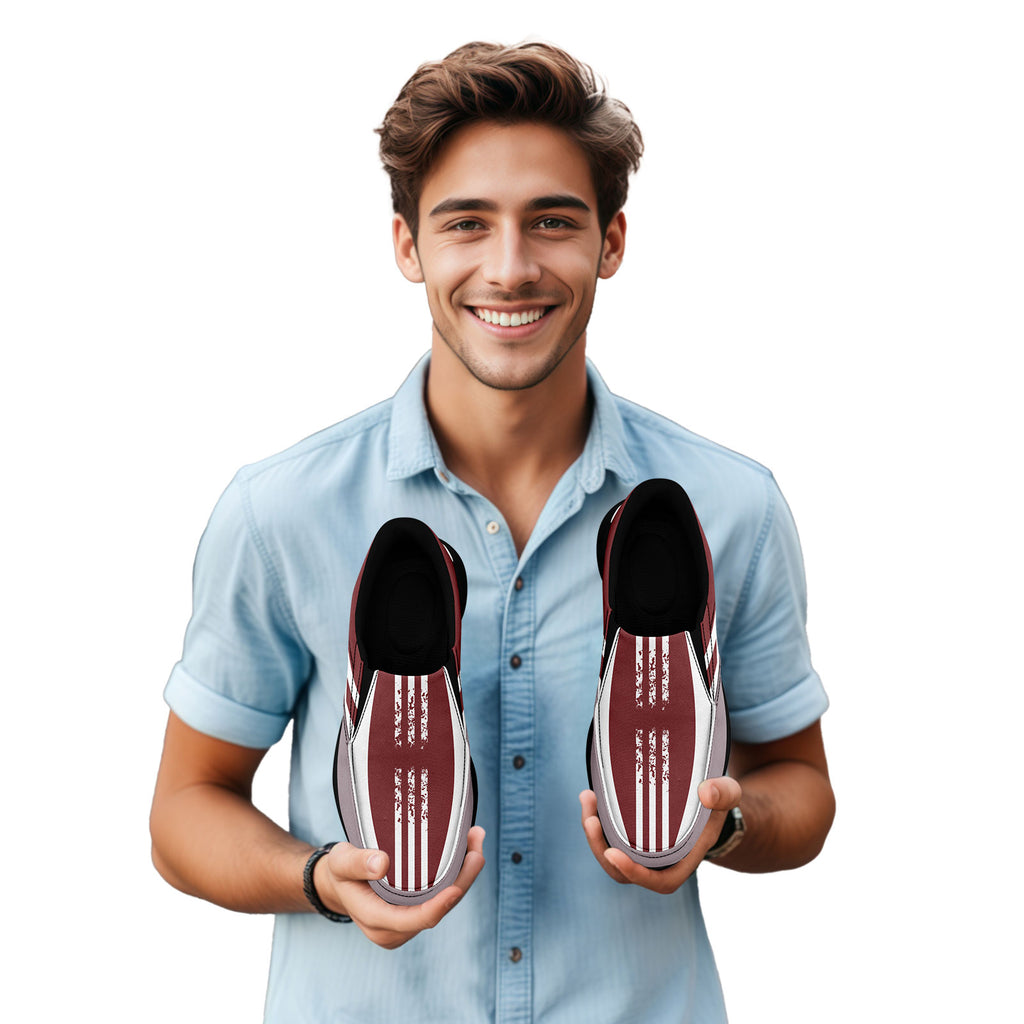 Custom Corporate Sneakers Slip On Shoes Personalized Corporate Shoes FN067-E023045-6
