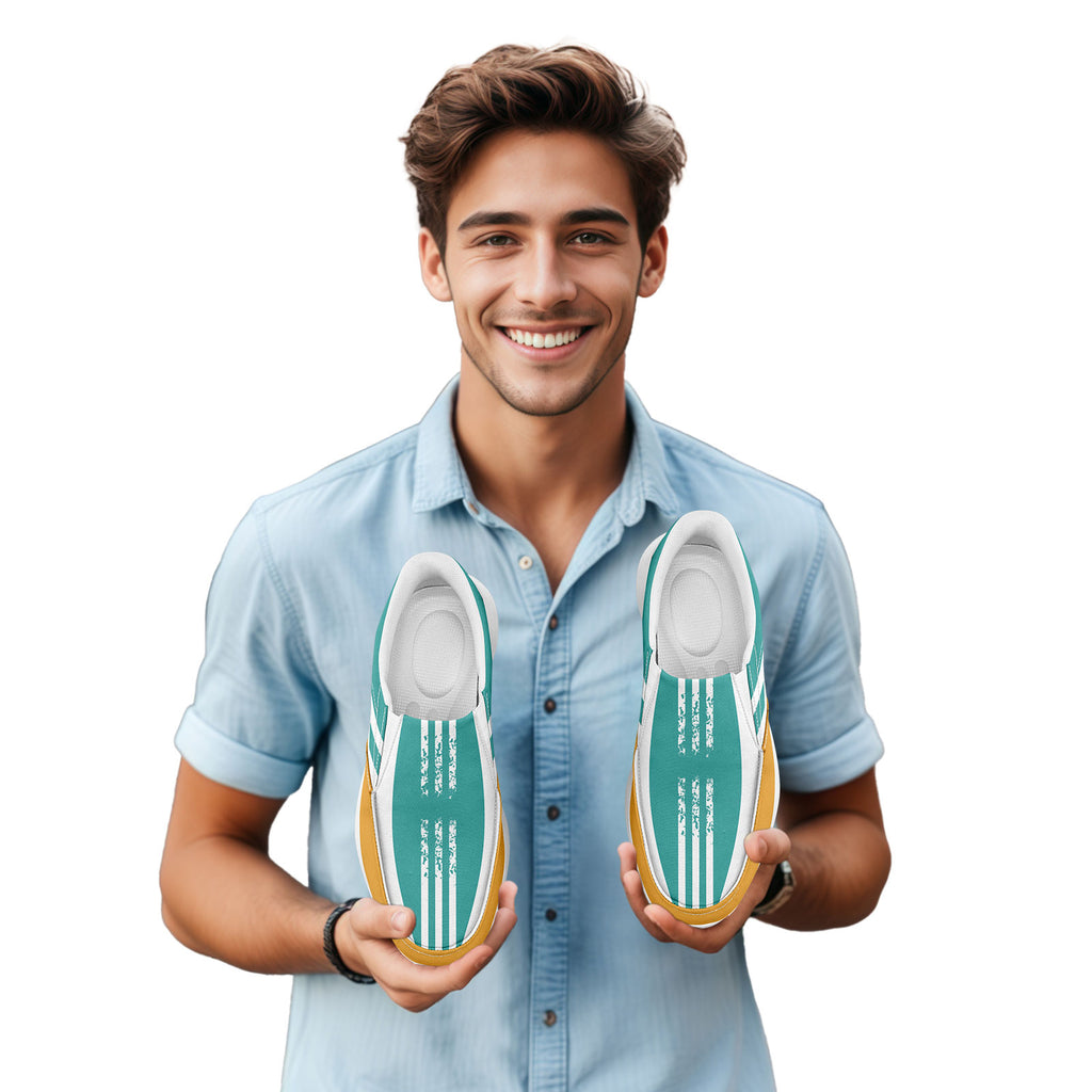 Custom Corporate Sneakers Slip On Shoes Personalized Corporate Shoes FN067-E023045-8