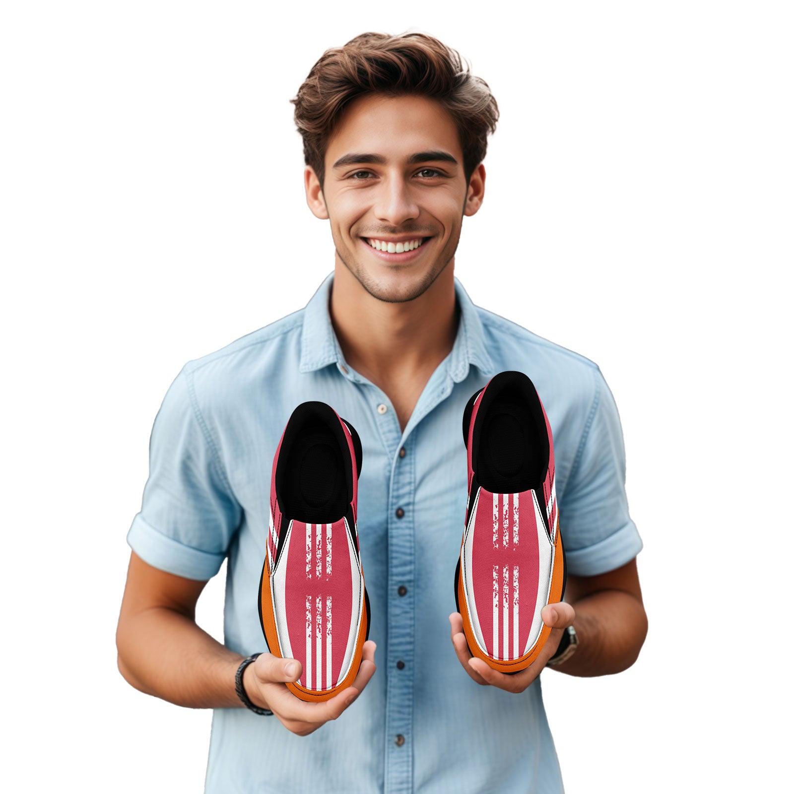 Custom Corporate Sneakers Slip On Shoes Personalized Corporate Shoes FN067-E023045-10