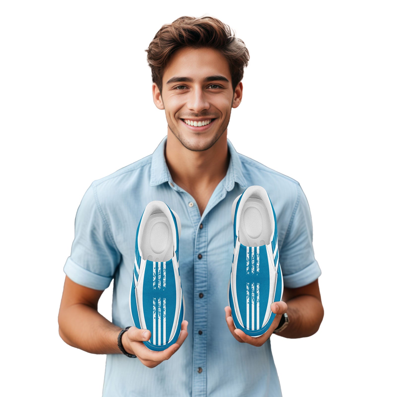 Custom Corporate Sneakers Slip On Shoes Personalized Corporate Shoes FN067-E023045-1
