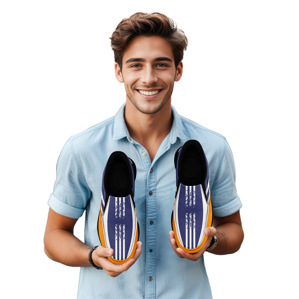 Custom Corporate Sneakers Slip On Shoes Personalized Corporate Shoes FN067-E023045-5