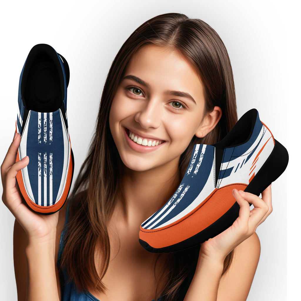 Custom Corporate Sneakers Slip On Shoes Personalized Corporate Shoes FN067-E023045-9