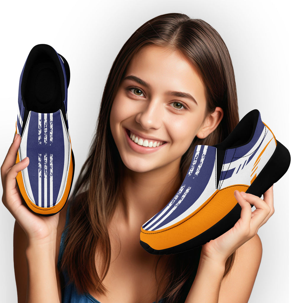 Custom Corporate Sneakers Slip On Shoes Personalized Corporate Shoes FN067-E023045-5