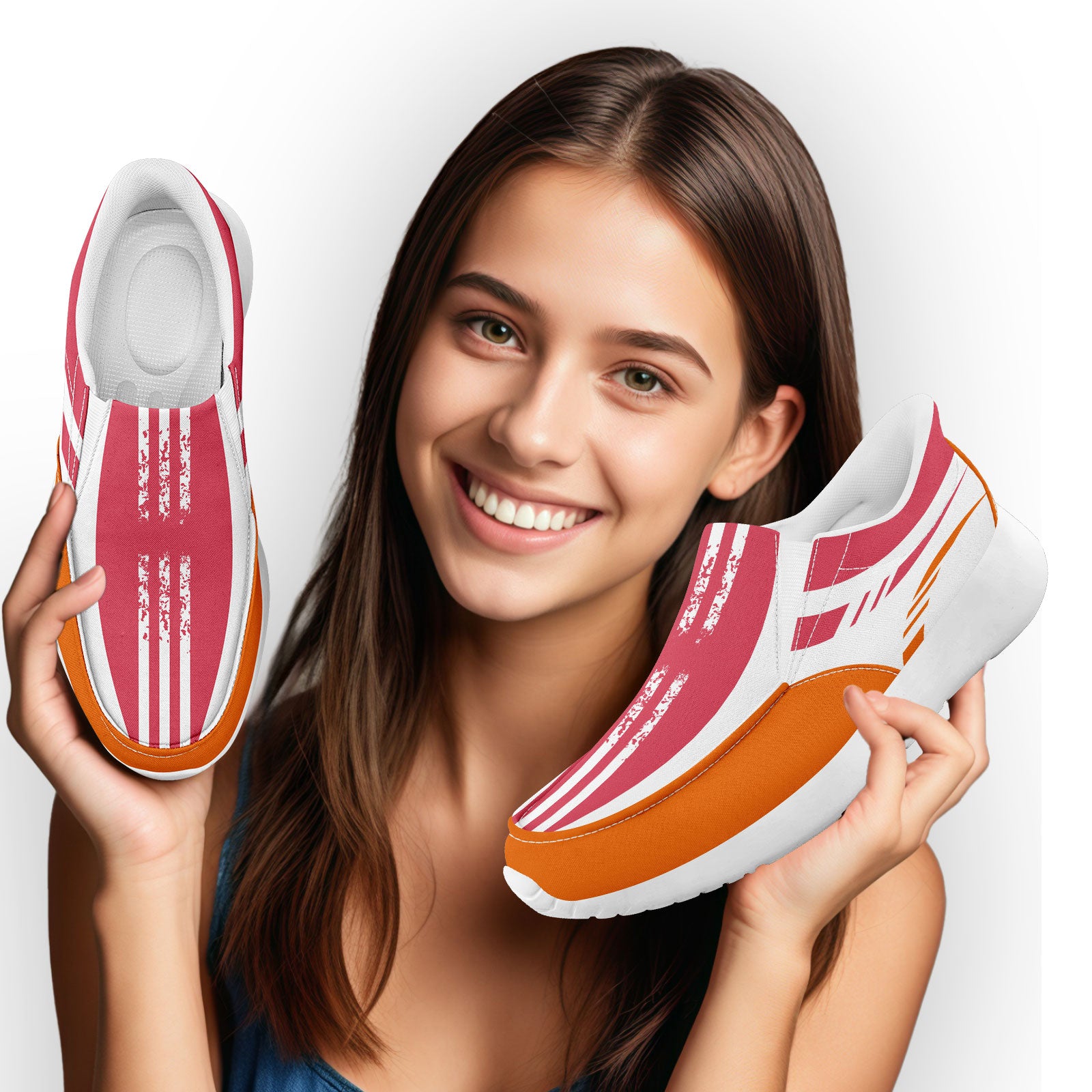 Custom Corporate Sneakers Slip On Shoes Personalized Corporate Shoes FN067-E023045-10