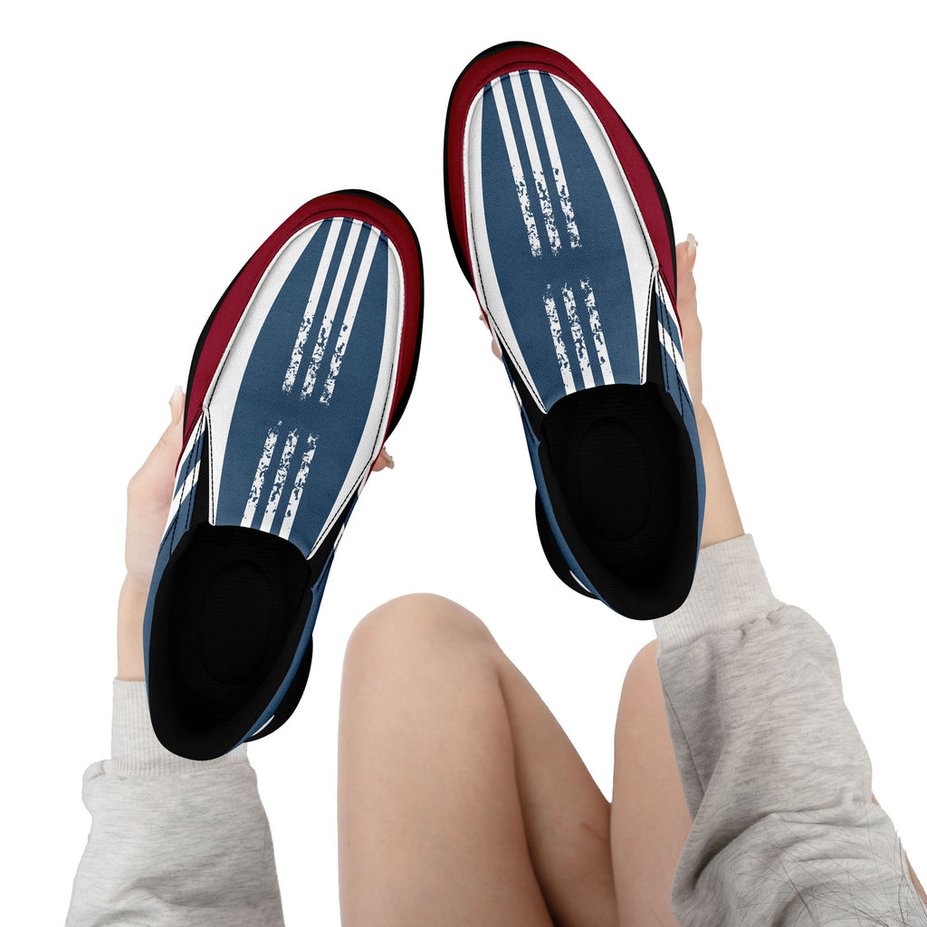 Custom Corporate Sneakers Slip On Shoes Personalized Corporate Shoes FN067-E023045-7