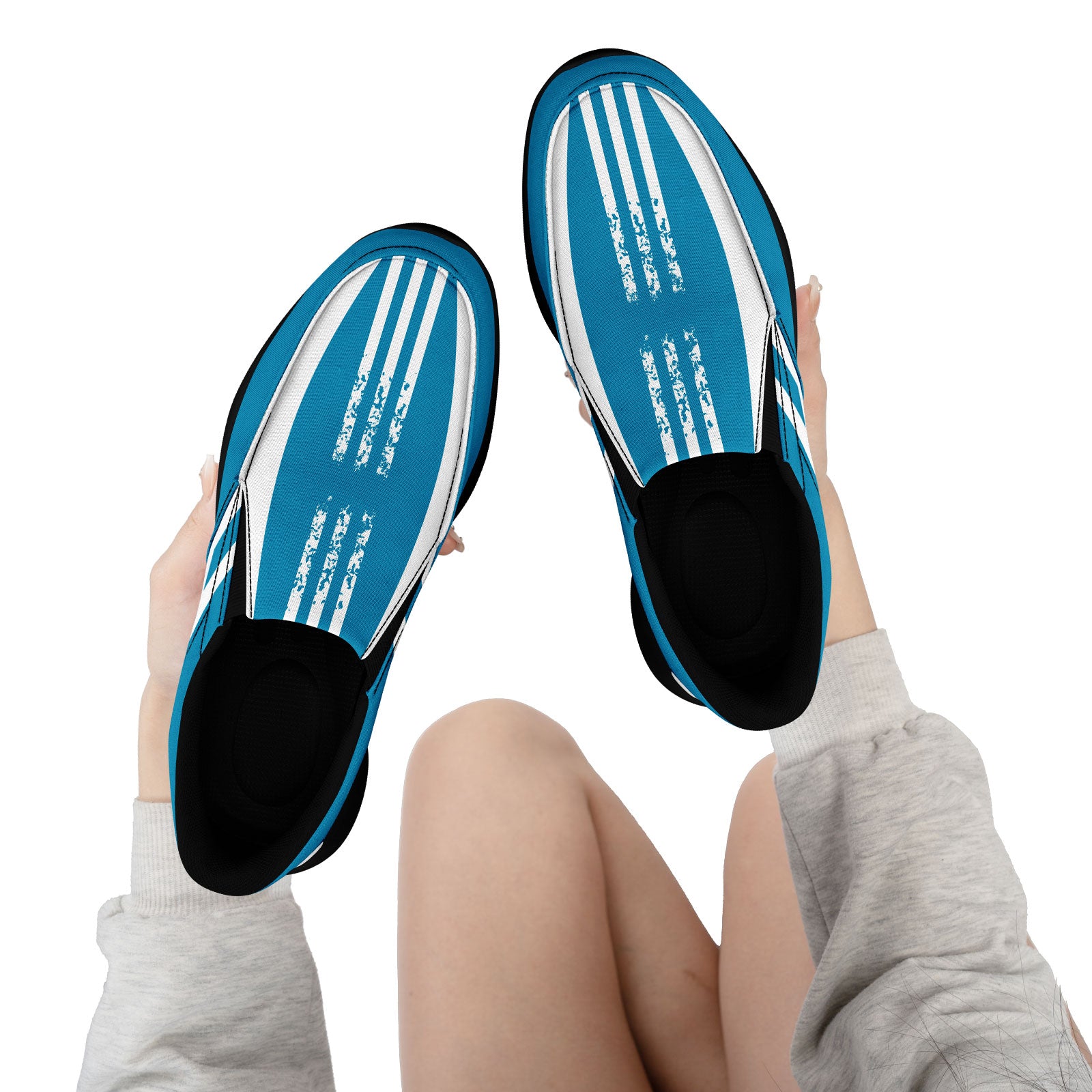 Custom Corporate Sneakers Slip On Shoes Personalized Corporate Shoes FN067-E023045-1