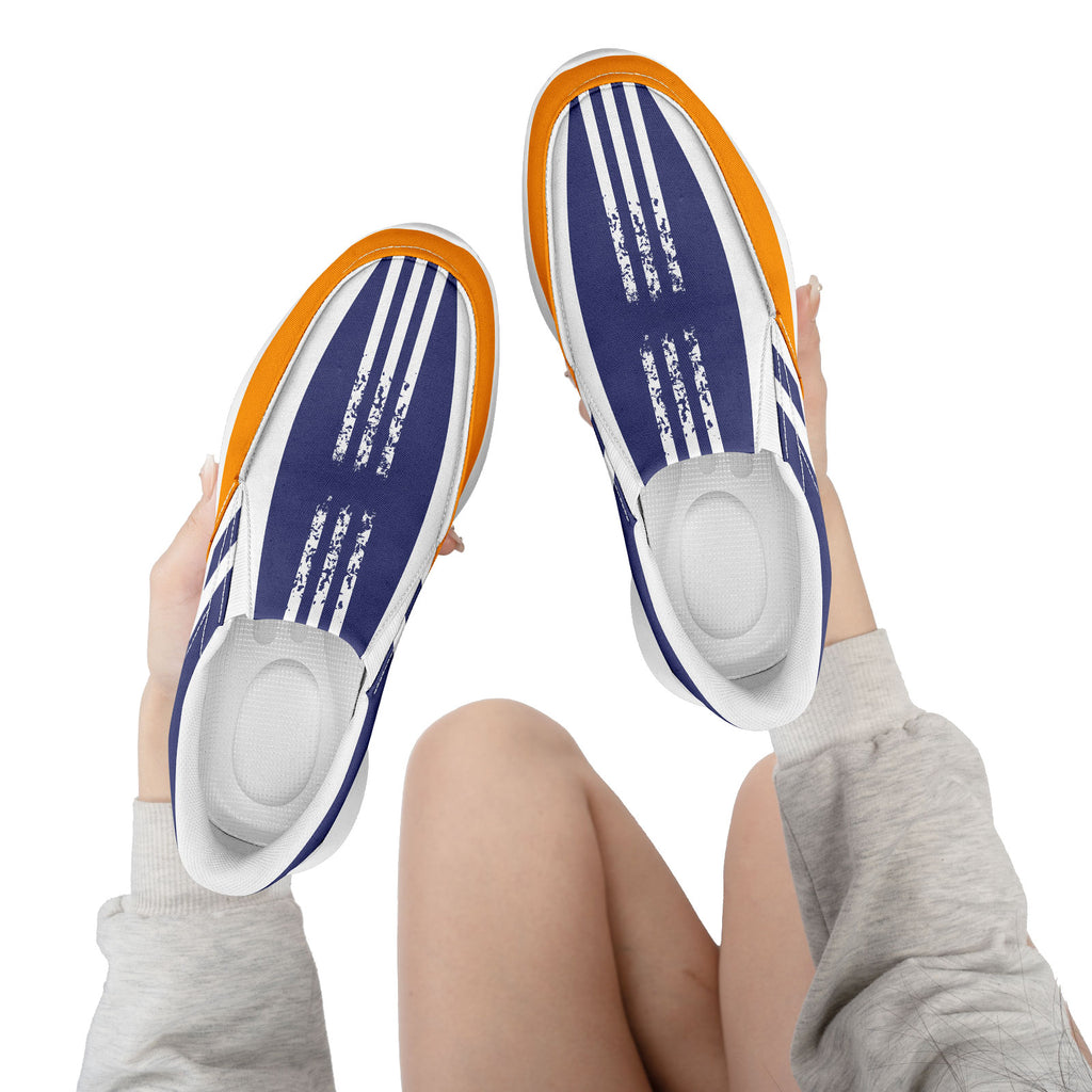 Custom Corporate Sneakers Slip On Shoes Personalized Corporate Shoes FN067-E023045-5