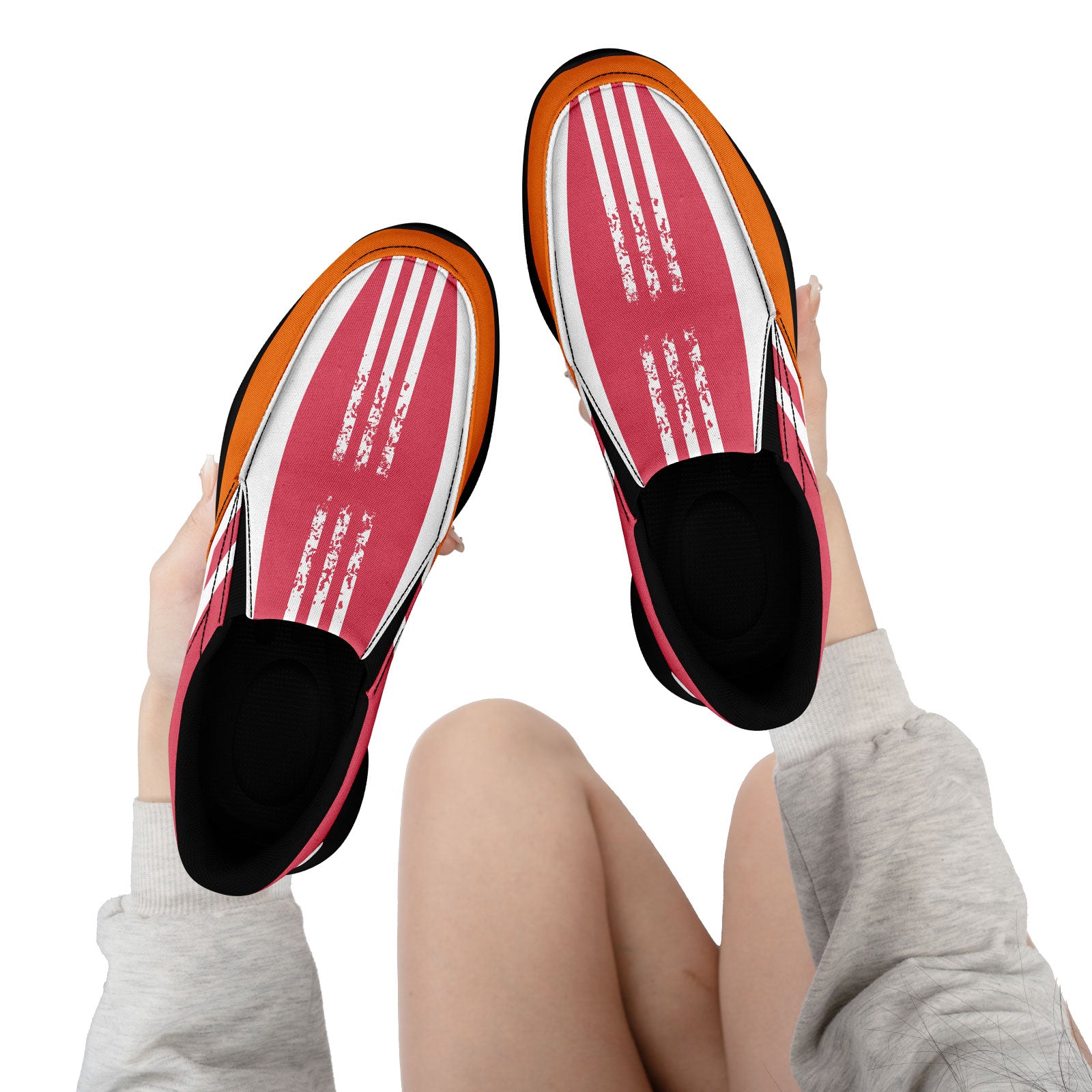 Custom Corporate Sneakers Slip On Shoes Personalized Corporate Shoes FN067-E023045-10