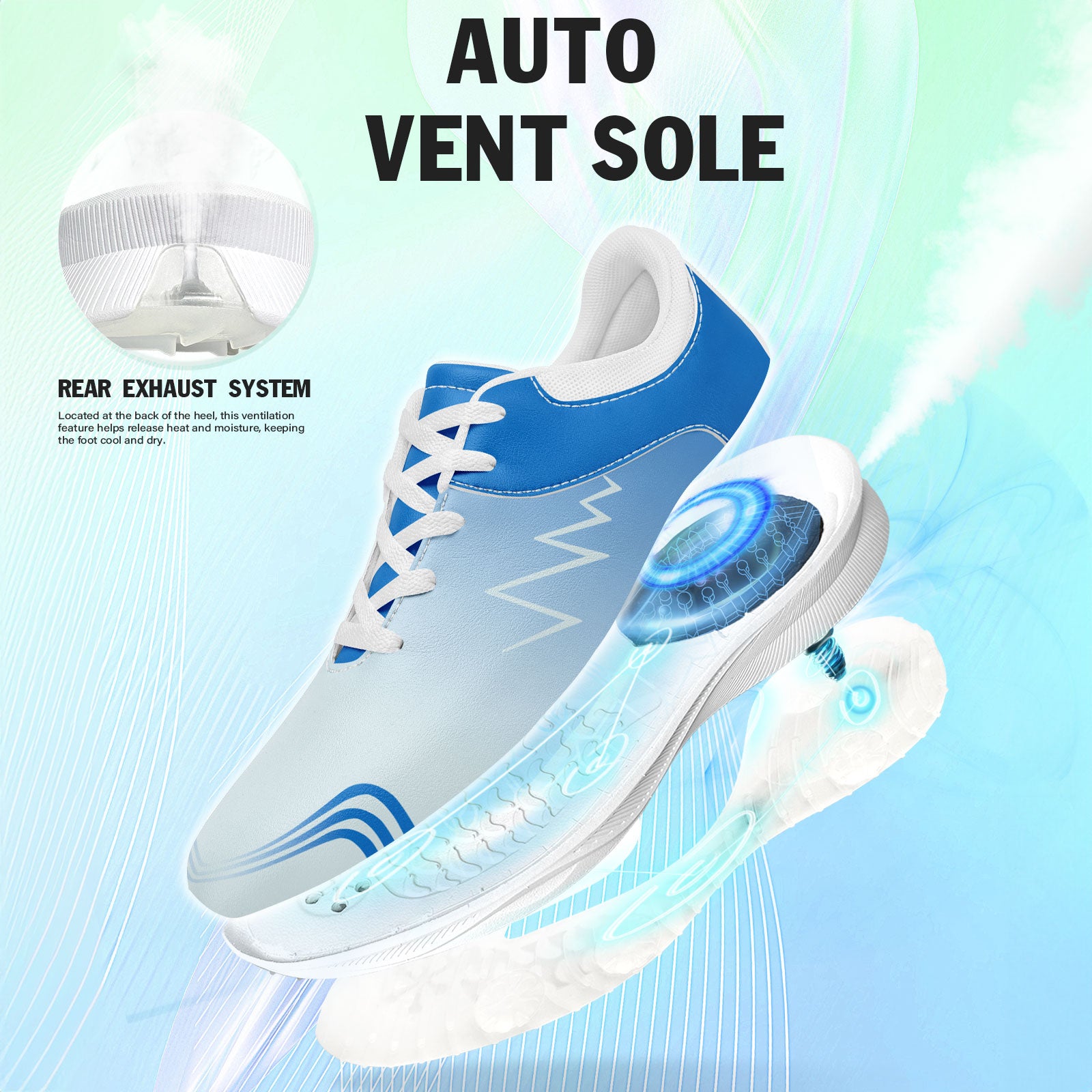 Custom Premium Golf Performance Shoes Personalized Sneaker FN062-E020086-1