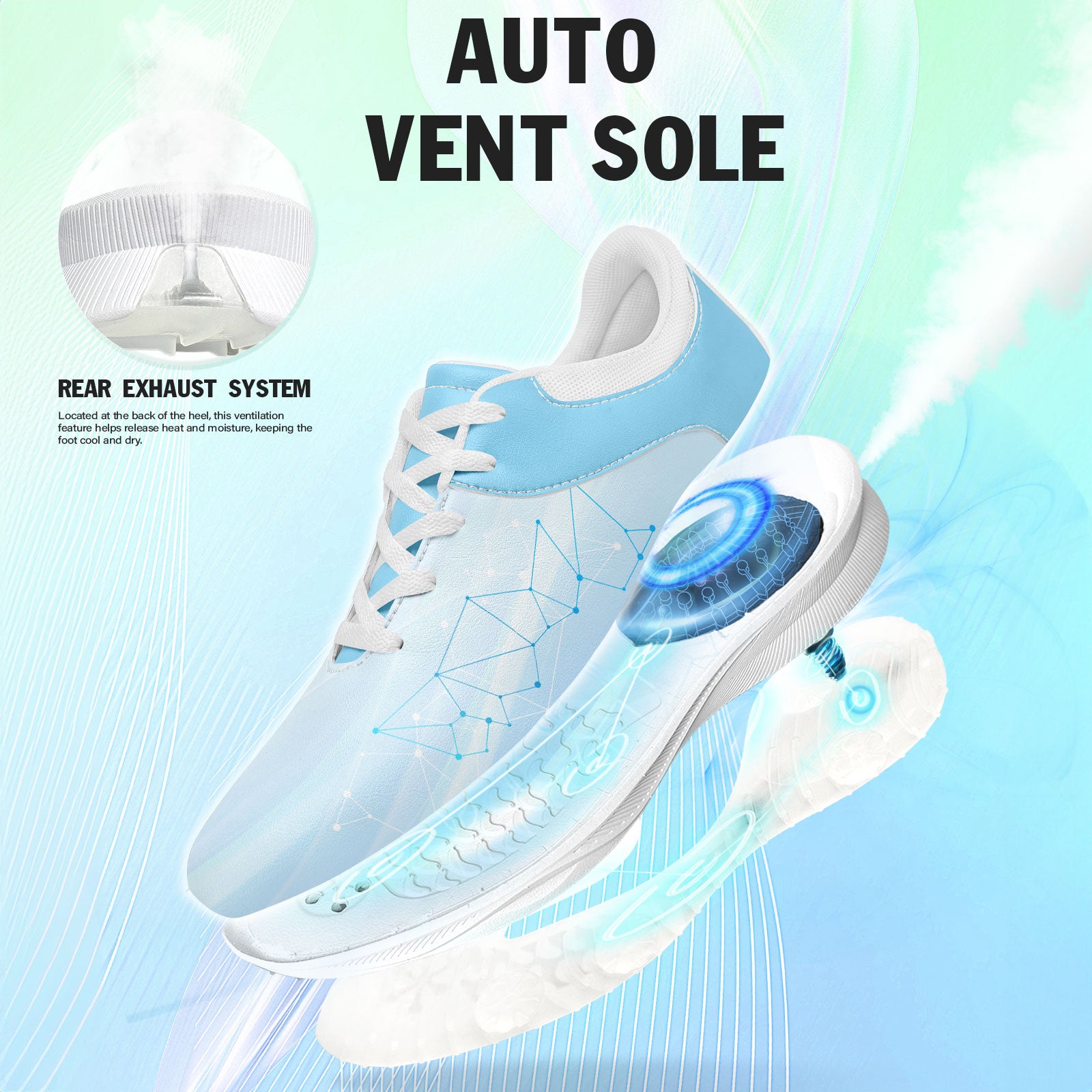 Custom Premium Golf Performance Shoes Personalized Sneaker FN062-E0605-4