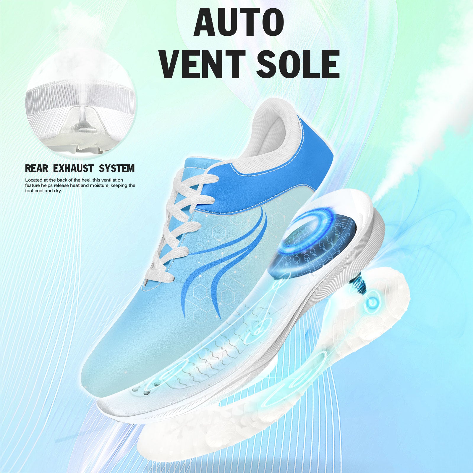 Custom Premium Golf Performance Shoes Personalized Sneaker FN062-E0605-6