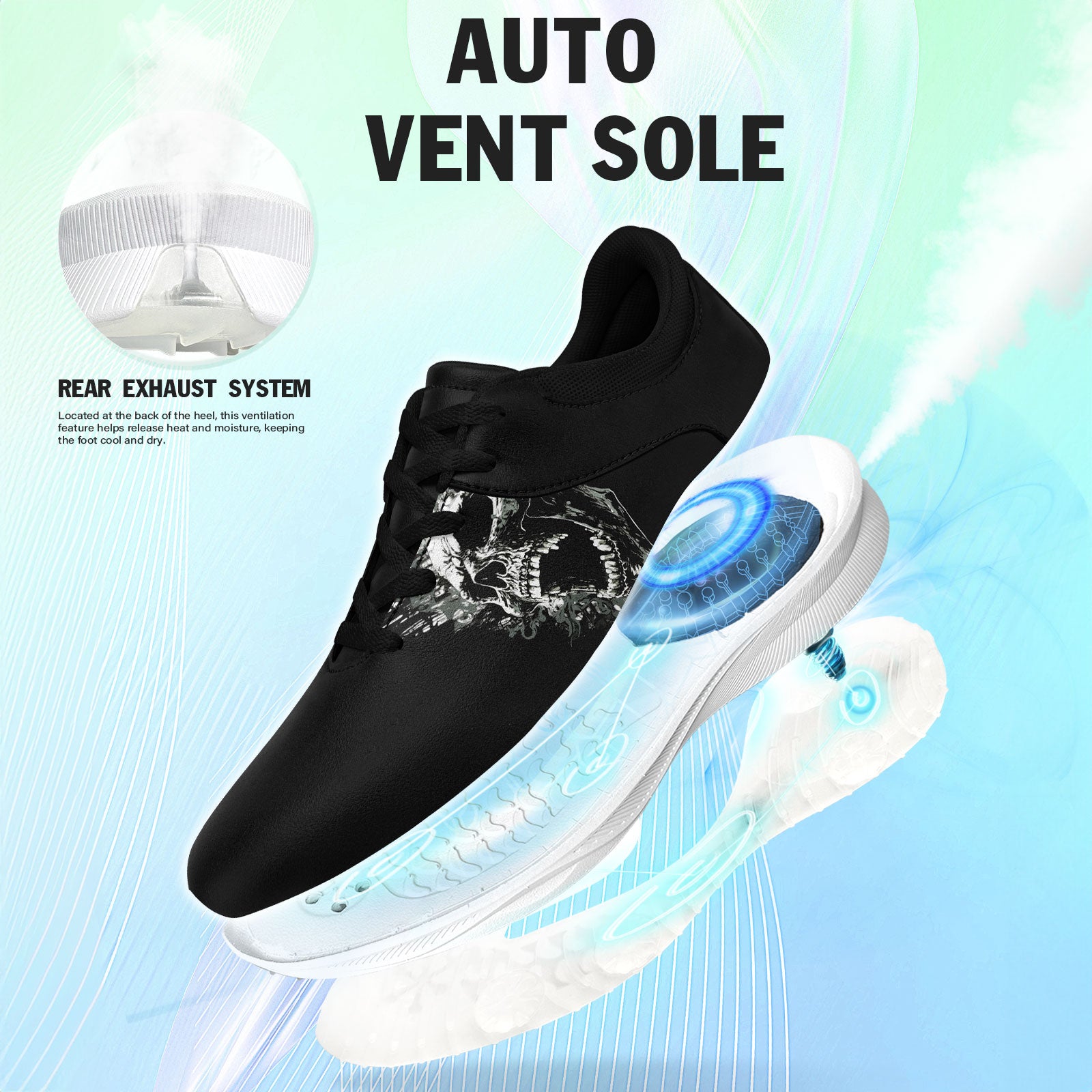 Custom Premium Golf Performance Shoes Personalized Sneaker FN062-E020086-4