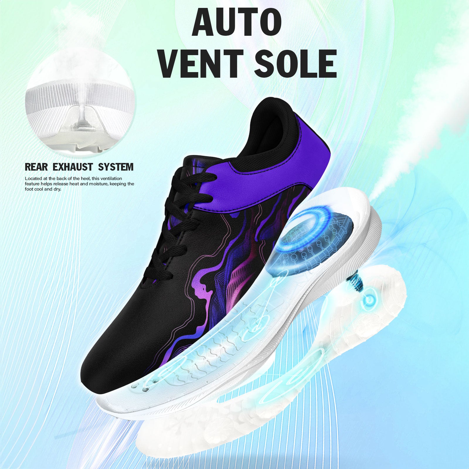 Custom Premium Golf Performance Shoes Personalized Sneaker FN062-E0605-7