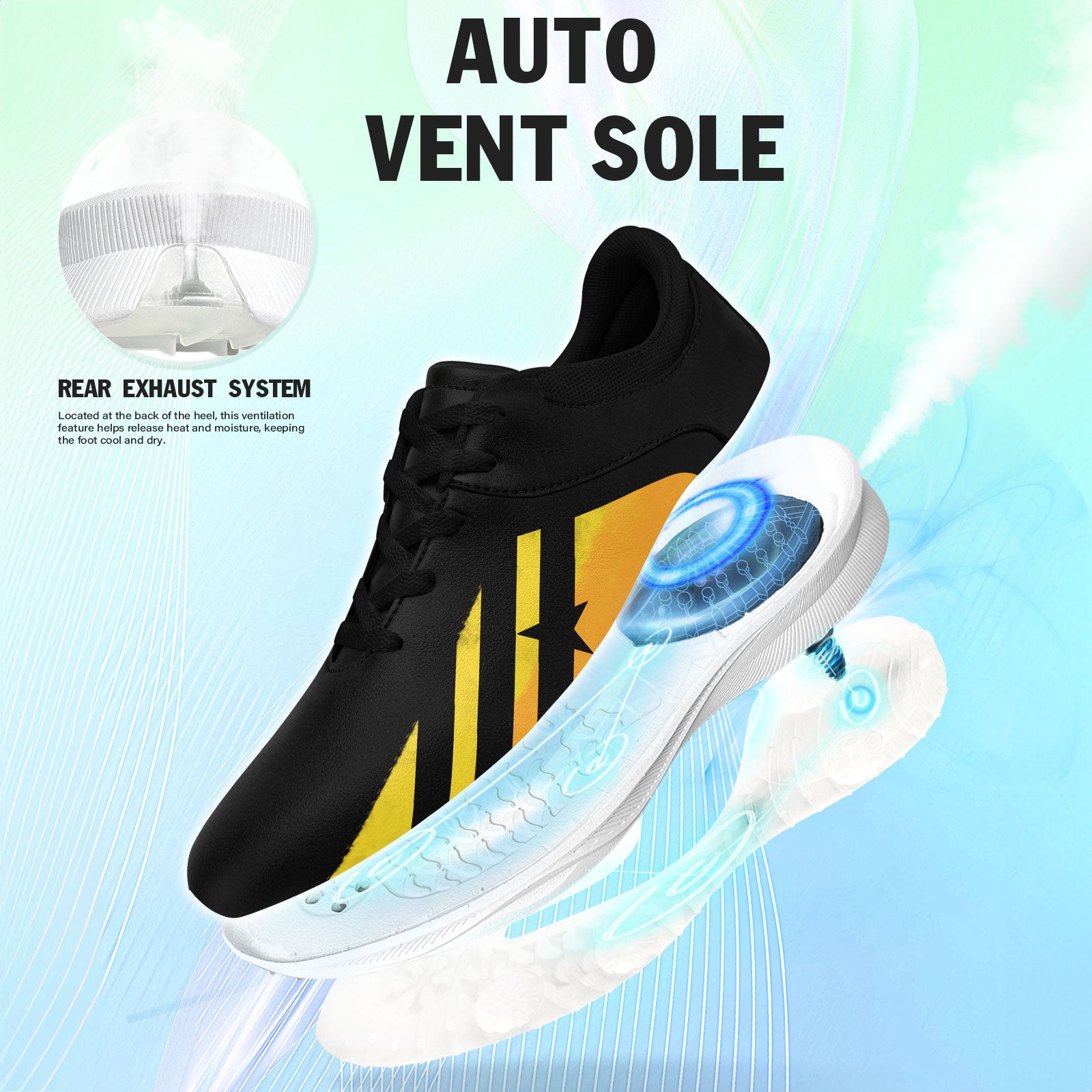 Custom Premium Golf Performance Shoes Personalized Sneaker FN062-E020086-14