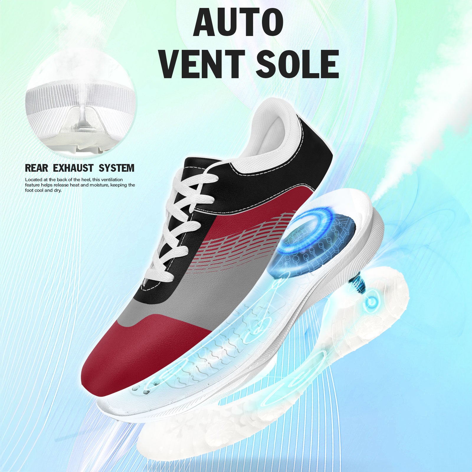 Custom Premium Golf Performance Shoes Personalized Sneaker FN062-E0605-12