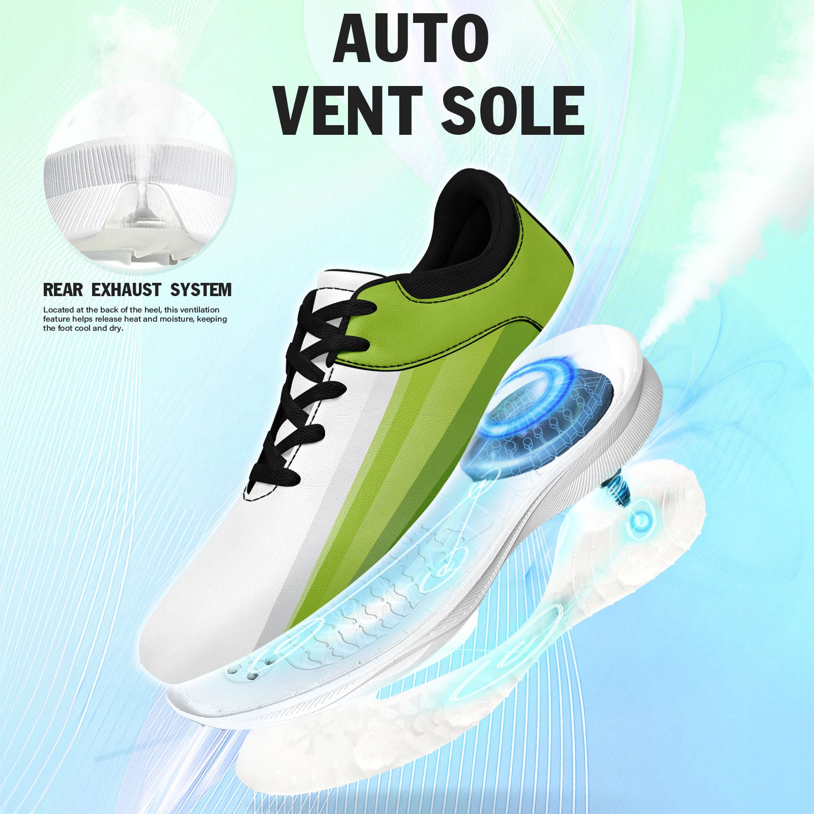Custom Premium Golf Performance Shoes Personalized Sneaker FN062-E025042-4