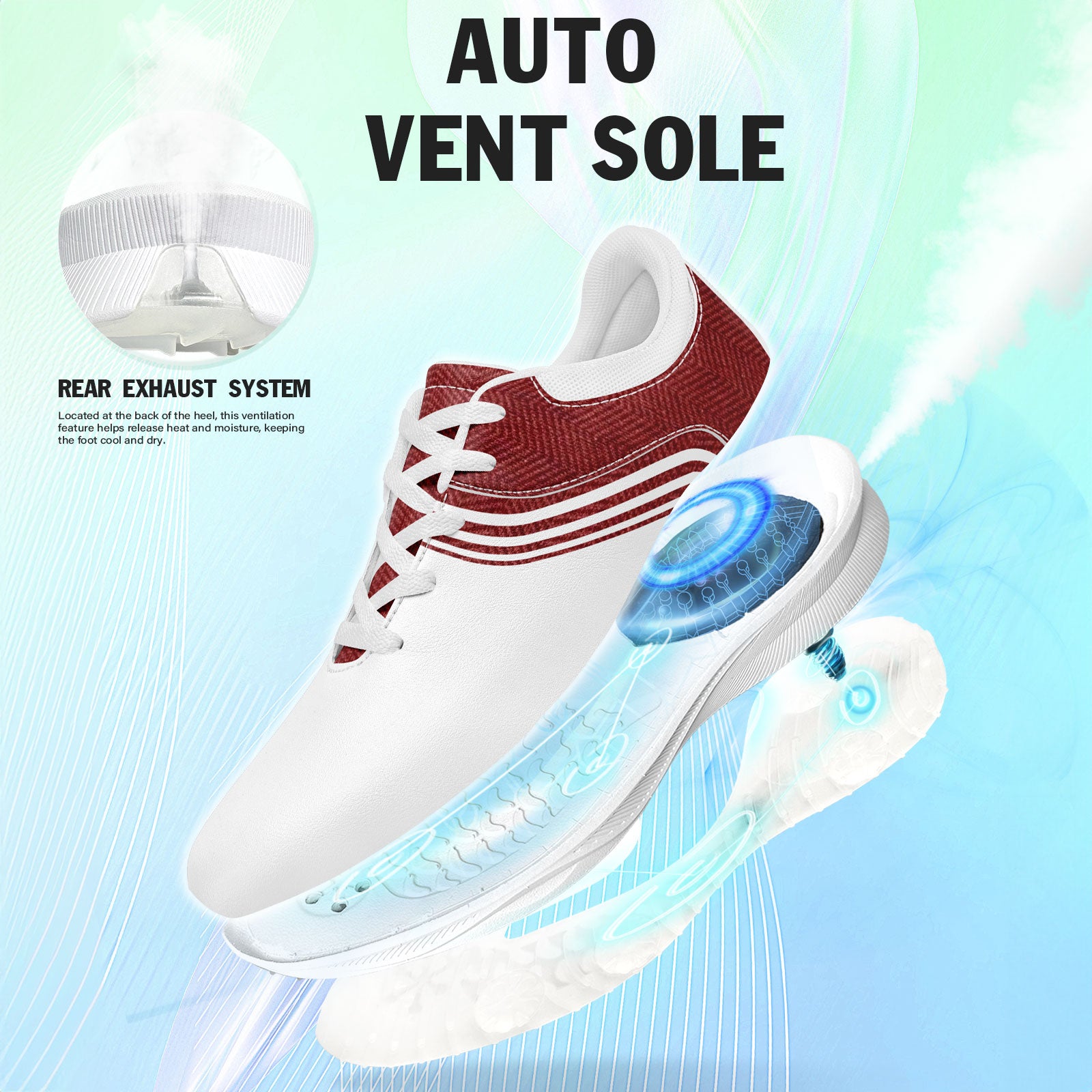Custom Premium Golf Performance Shoes Personalized Sneaker FN062-E020086-15