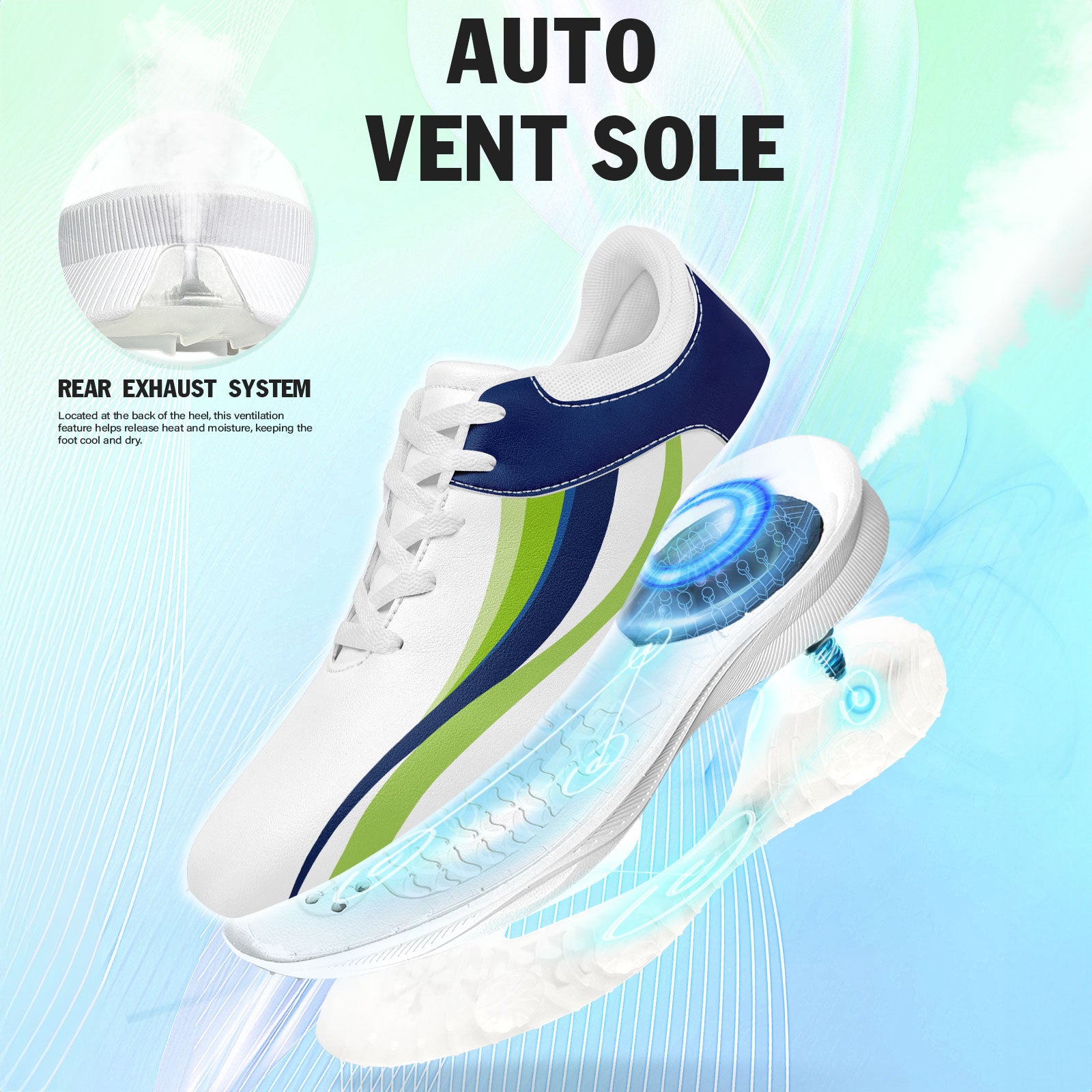 Custom Premium Golf Performance Shoes Personalized Sneaker FN062-E0605-3