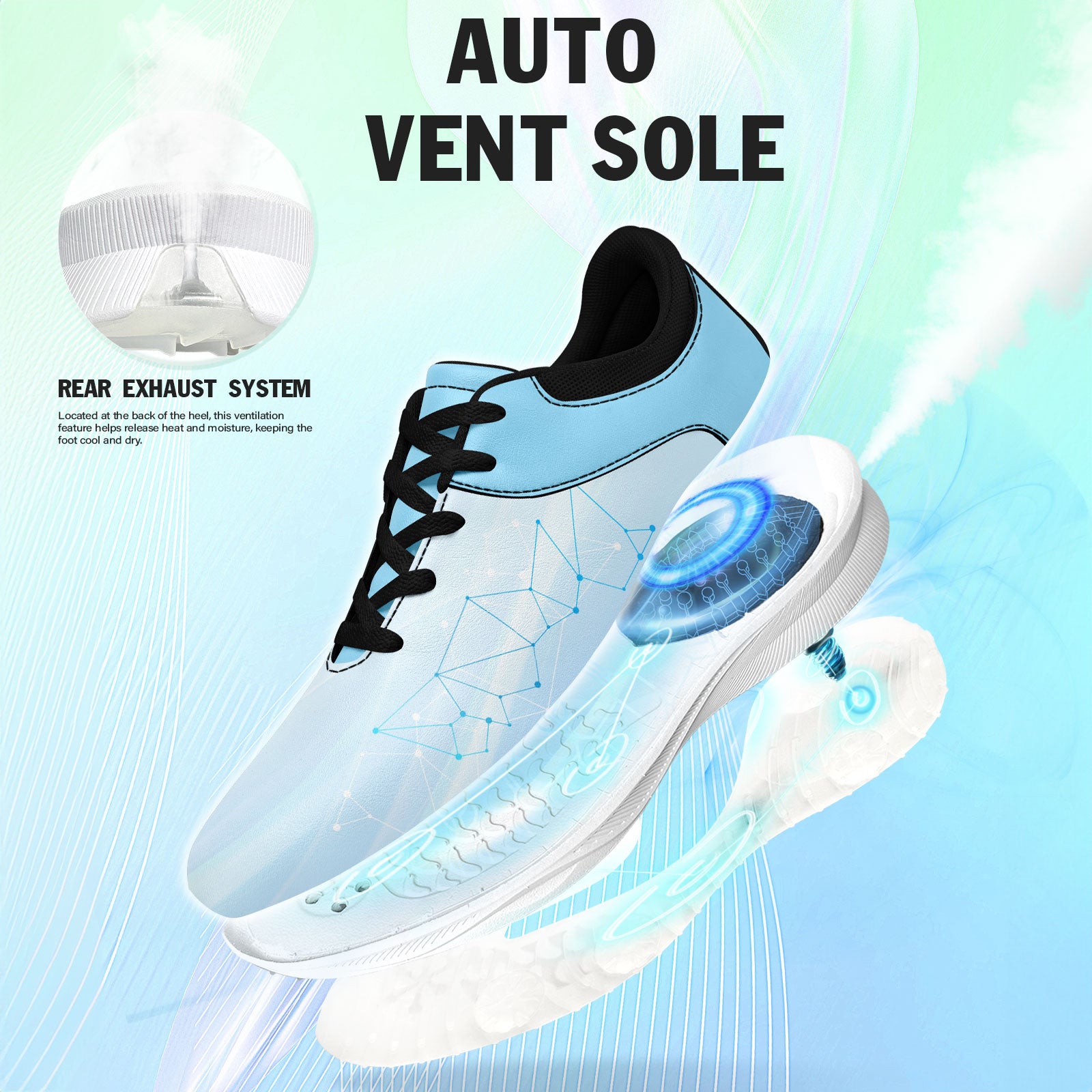 Custom Premium Golf Performance Shoes Personalized Sneaker FN062-E0605-4