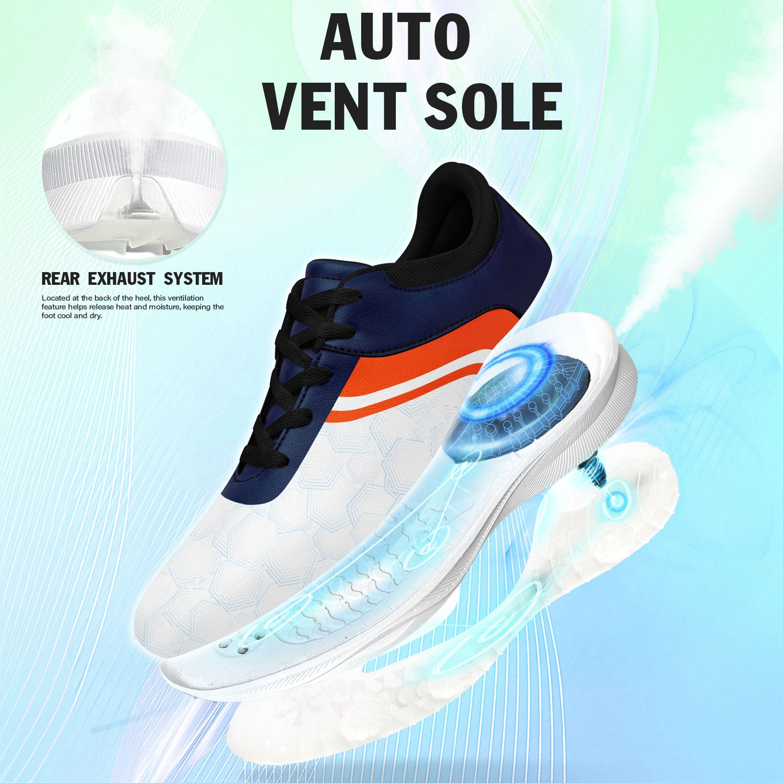 Custom Premium Golf Performance Shoes Personalized Sneaker FN062-E0605-11