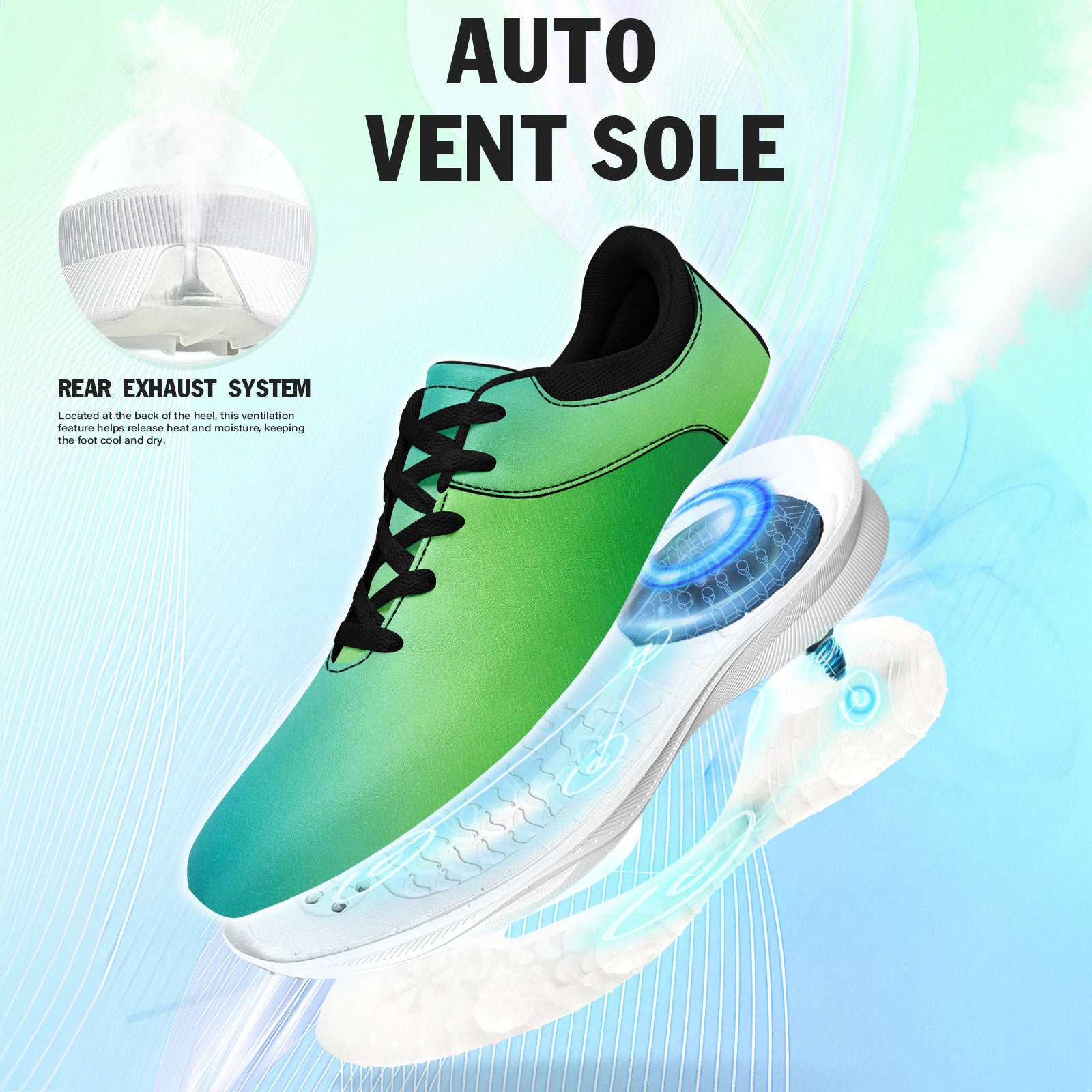 Custom Premium Golf Performance Shoes Personalized Sneaker FN062-E025042-10