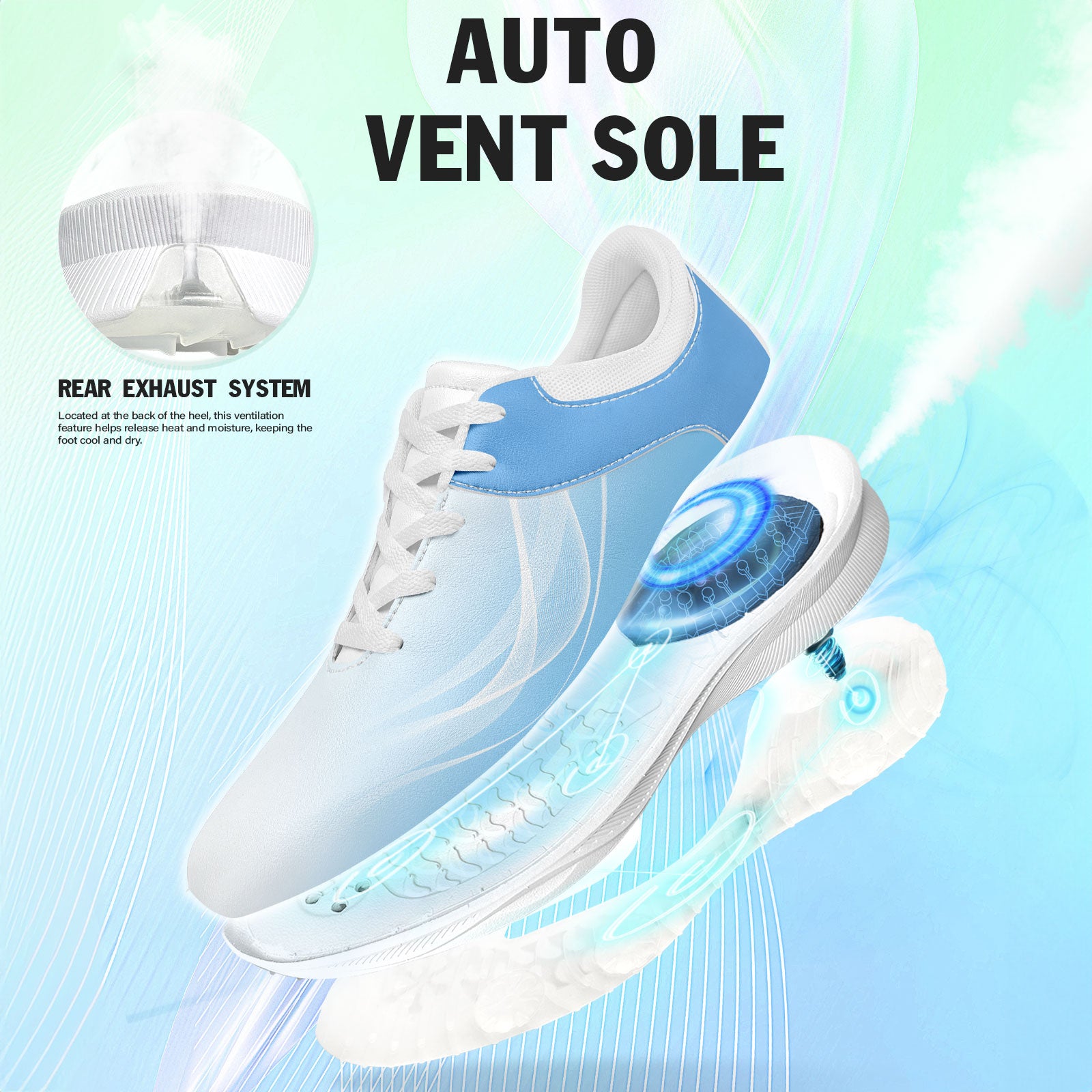 Custom Premium Golf Performance Shoes Personalized Sneaker FN062-E0605-2