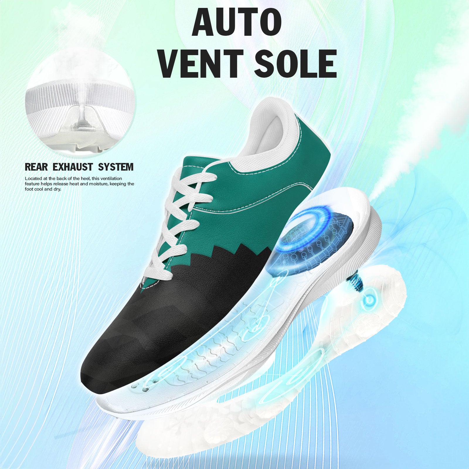 Custom Premium Golf Performance Shoes Personalized Sneaker FN062-E0605-9