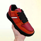 Custom Red Orange Tampa Bay Shoes Personalized Sneaker FN032-D020389-29
