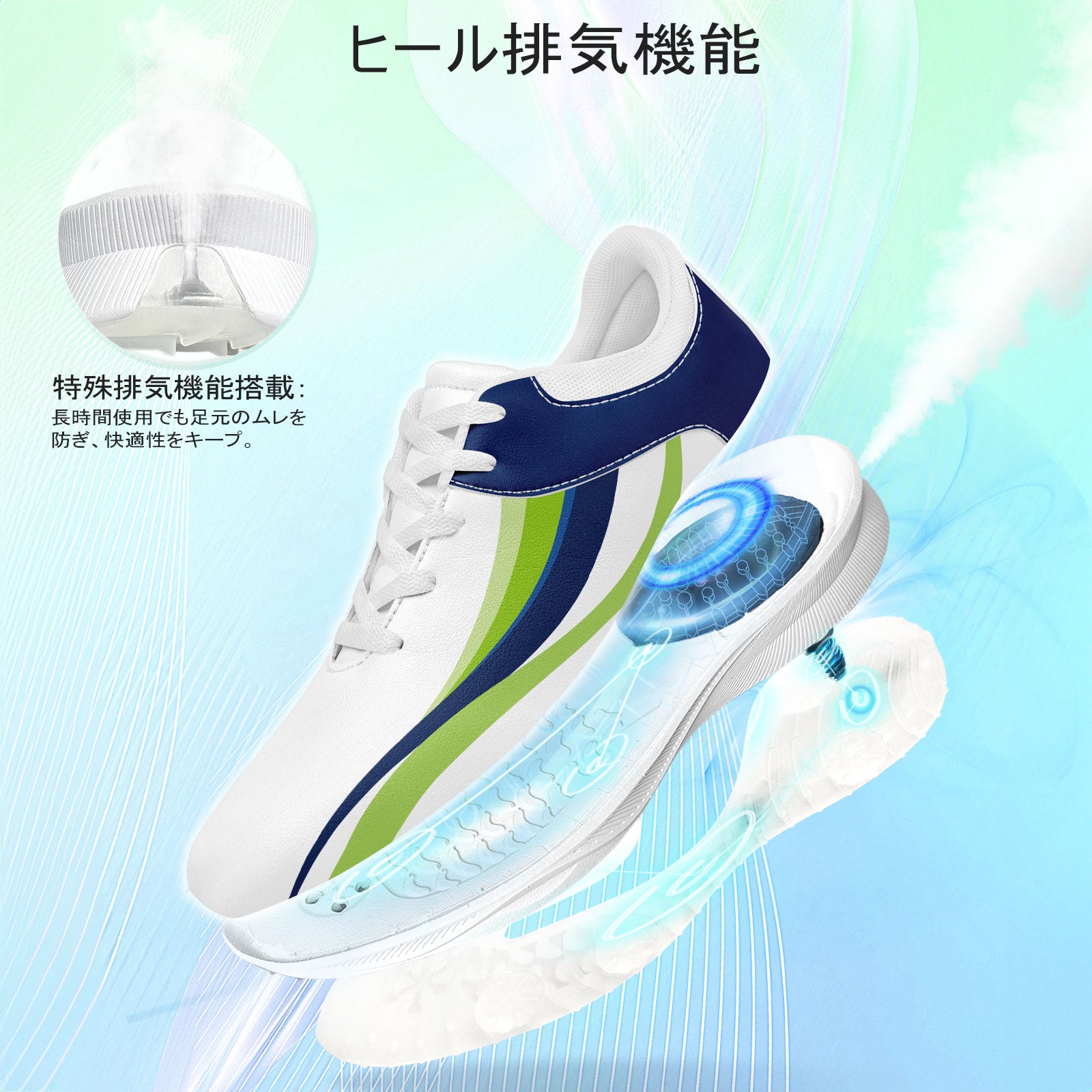 Custom Premium Golf Performance Shoes Personalized Sneaker FN062-E0605-3