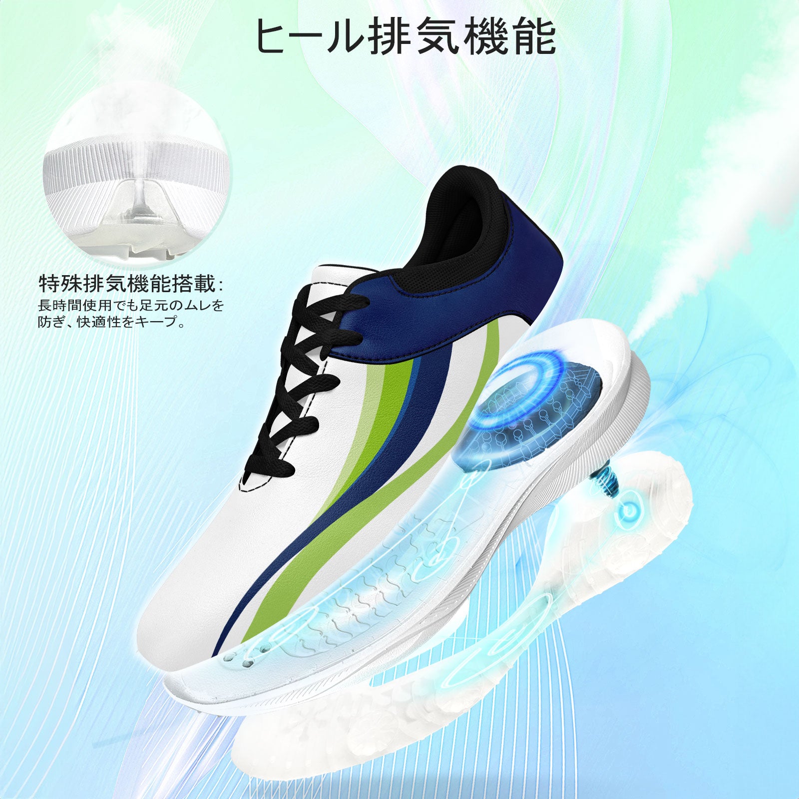 Custom Premium Golf Performance Shoes Personalized Sneaker FN062-E0605-3