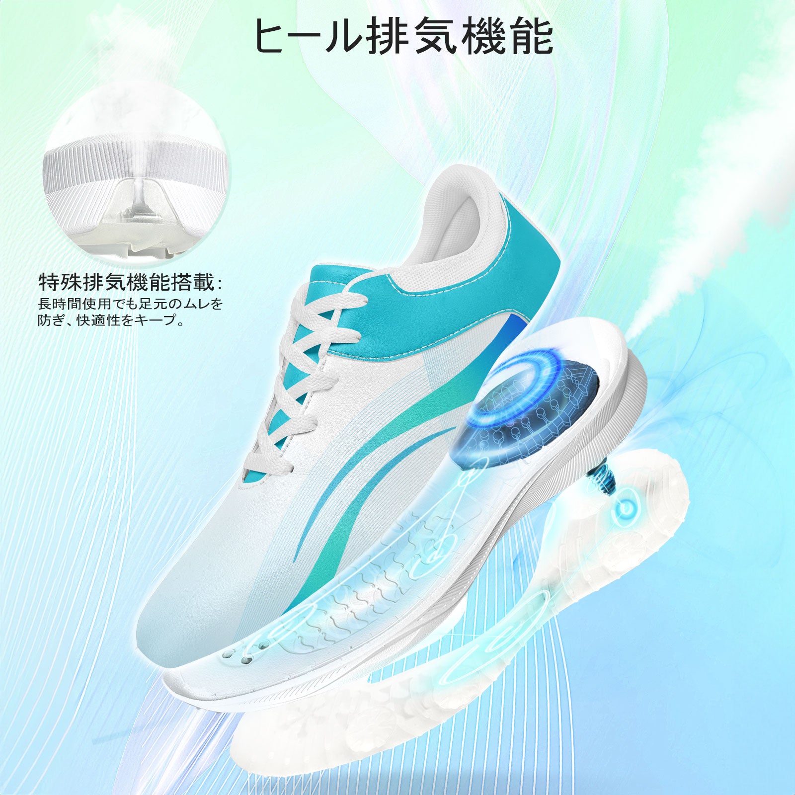 Custom Premium Golf Performance Shoes Personalized Sneaker FN062-E0605-1