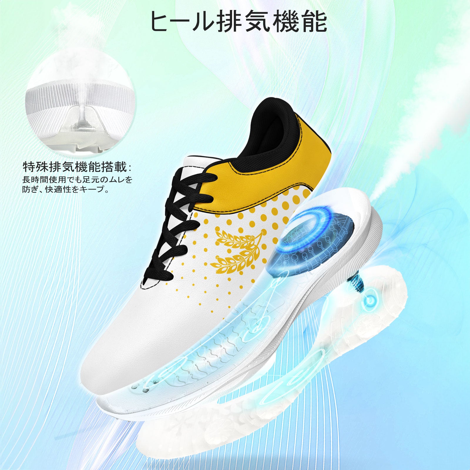 Custom Premium Golf Performance Shoes Personalized Sneaker FN062-E025042-5