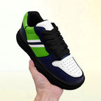 Custom Blue Green Seattle Shoes Personalized Sneaker FN032-D020389-27