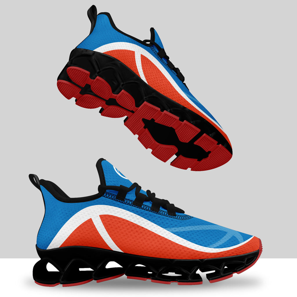 Custom Blue Orange Maxsoul Shoes Personalized Sneaker FN003XD-D020391-6