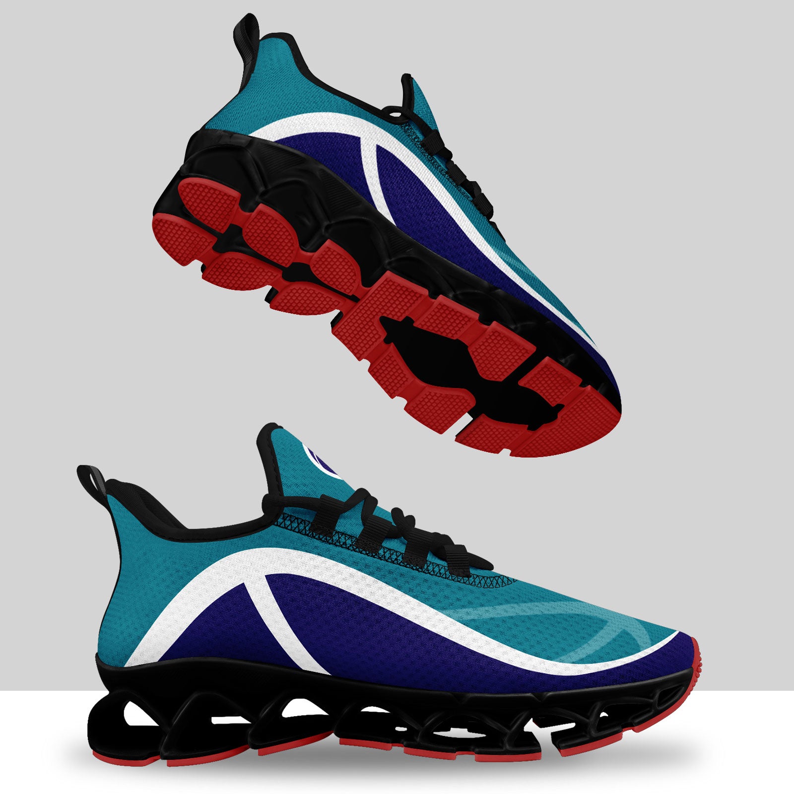 Custom Blue Maxsoul Shoes Personalized Sneaker FN003XD-D020391-5