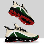 Custom Green Cream Maxsoul Shoes Personalized Sneaker FN003XD-D020391-14