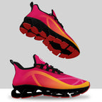 Custom Pink Yellow Maxsoul Shoes Personalized Sneaker FN003XD-D020391-20