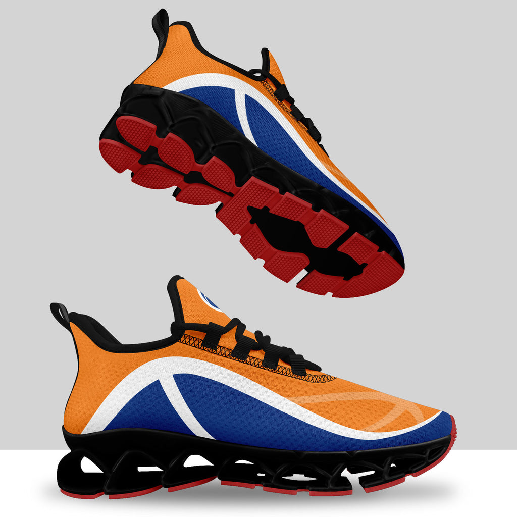 Custom Blue Orange Maxsoul Shoes Personalized Sneaker FN003XD-D020391-3