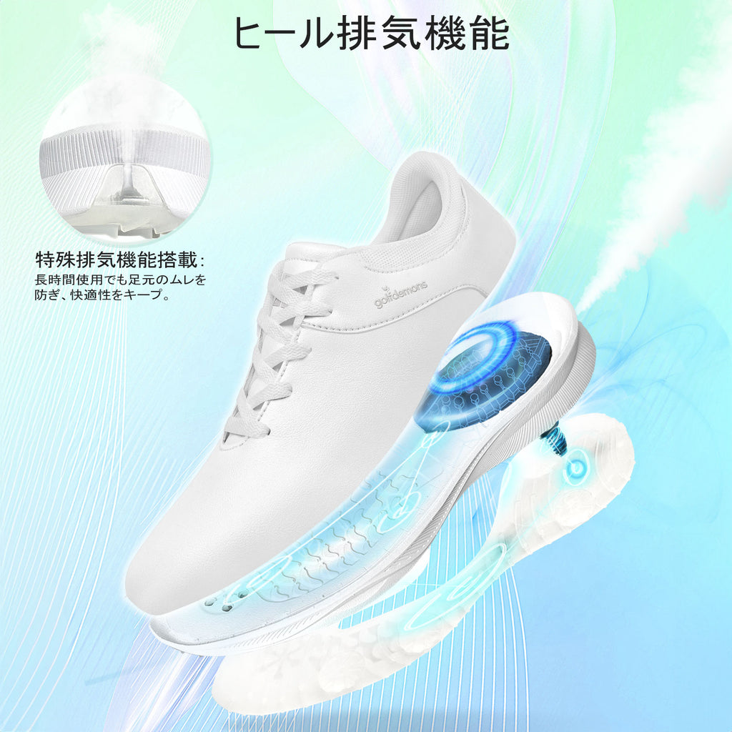 Premium Custom Golf Shoes for Teams, Golfdemons Personalized Logo & Name FN062-26020070-7W