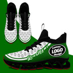 Custom Green White Maxsoul Shoes Personalized Sneaker FN030XD-D020388-20