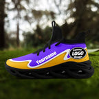 Custom Purple Yellow Maxsoul Shoes Personalized Sneaker FN030A-E020011-7