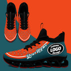 Custom Green Orange Maxsoul Shoes Personalized Sneaker FN030XD-D020388-6