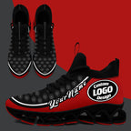 Custom Black Red Maxsoul Shoes Personalized Sneaker FN030XD-D020388-3