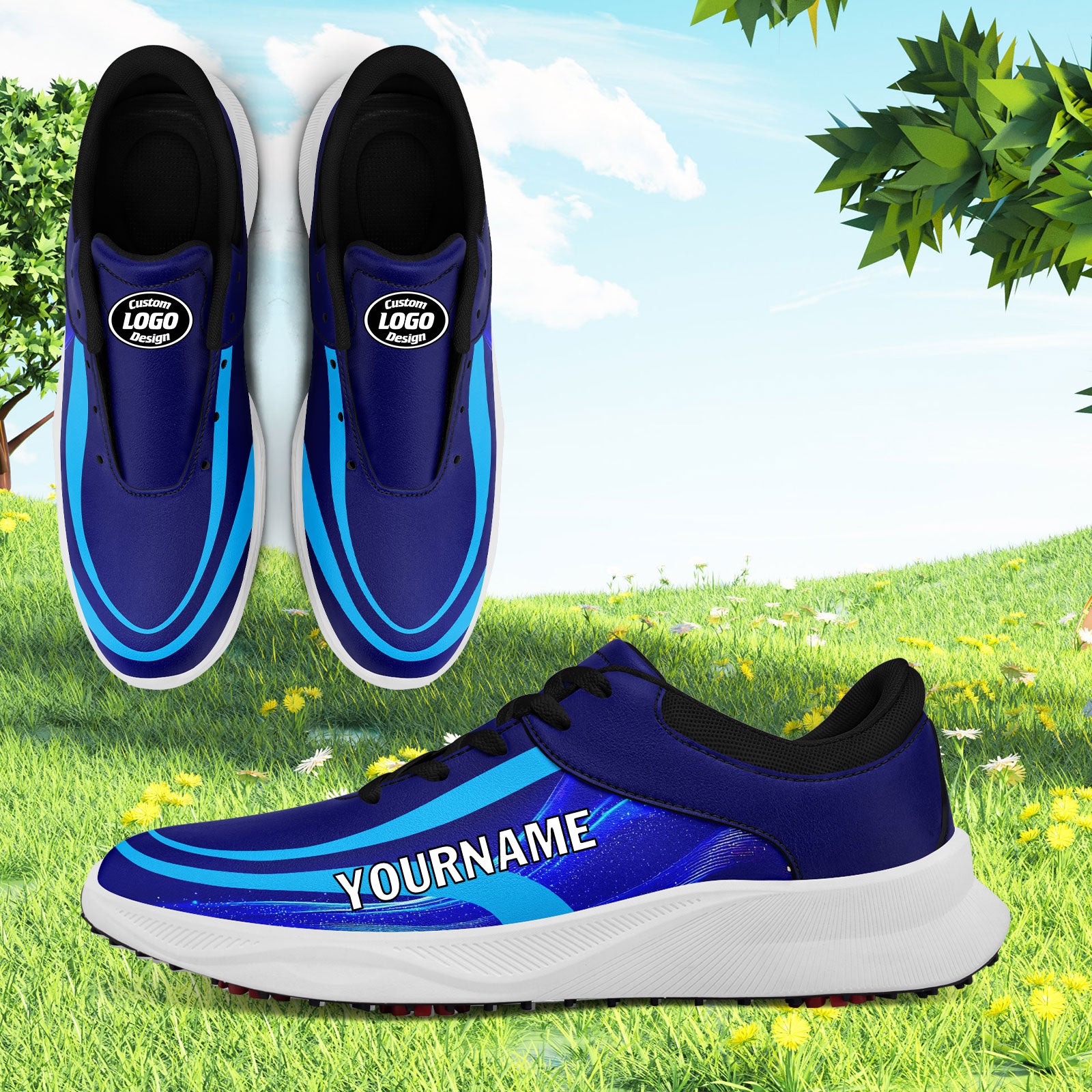 Custom Premium Golf Performance Shoes Personalized Sneaker FN062-E0605-5