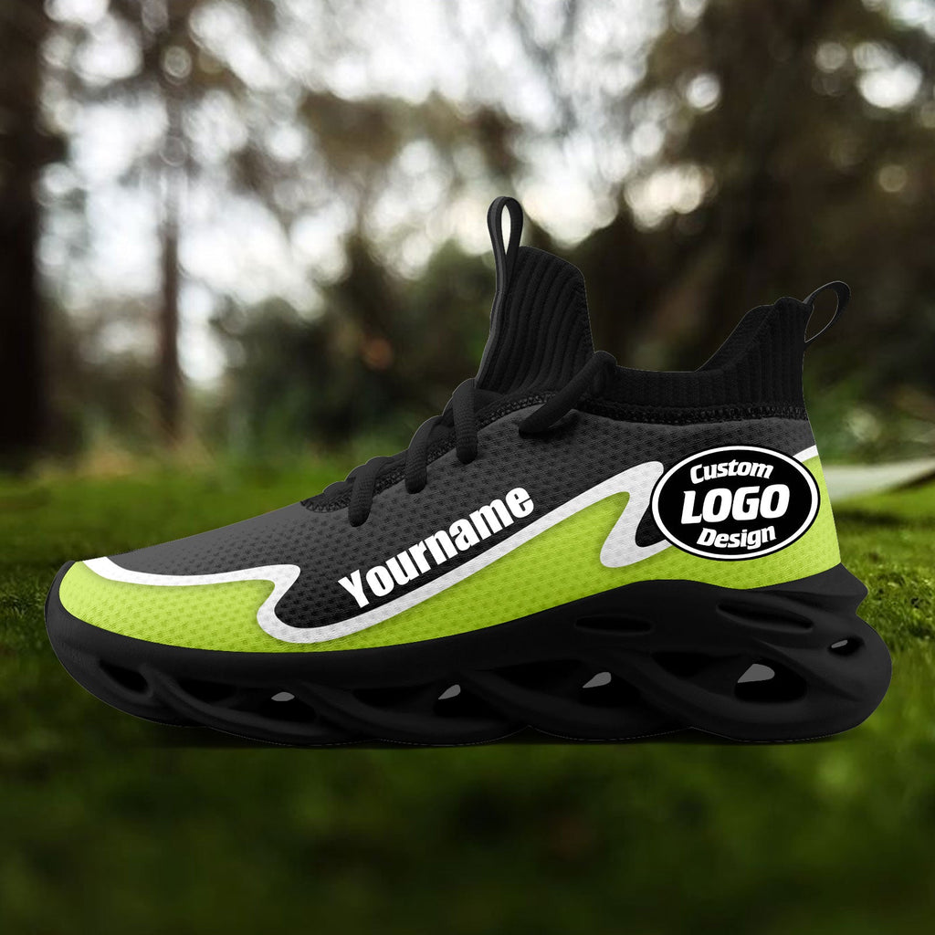Custom Dark Gray Green Maxsoul Shoes Personalized Sneaker FN030A-E020011-8