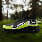 Custom Dark Gray Green Maxsoul Shoes Personalized Sneaker FN030A-E020011-8