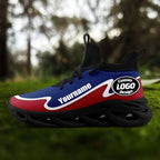 Custom Blue Red Maxsoul Shoes Personalized Sneaker FN030A-E020011-17