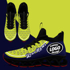 Custom Blue Green Maxsoul Shoes Personalized Sneaker FN030XD-D020388-9
