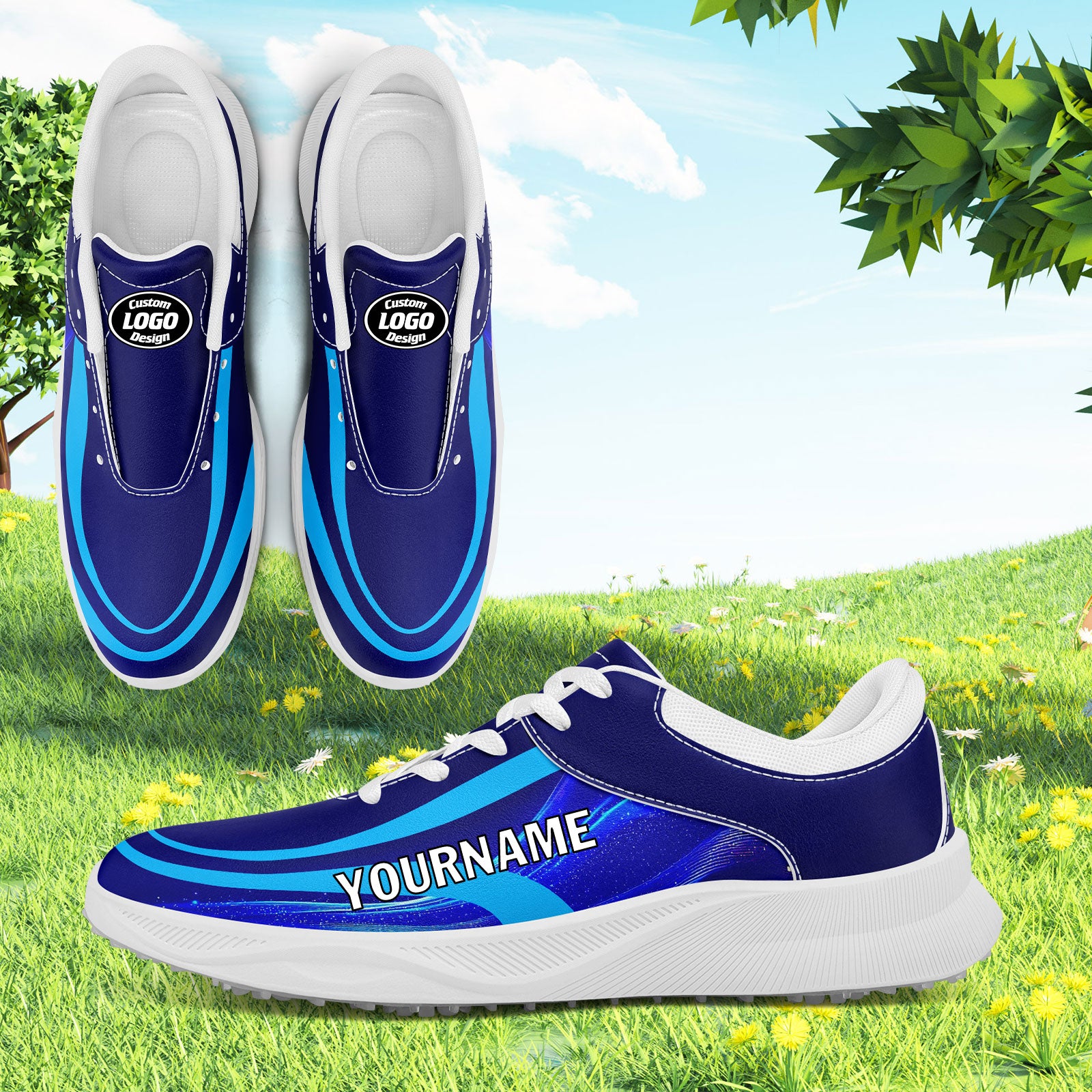 Custom Premium Golf Performance Shoes Personalized Sneaker FN062-E0605-5